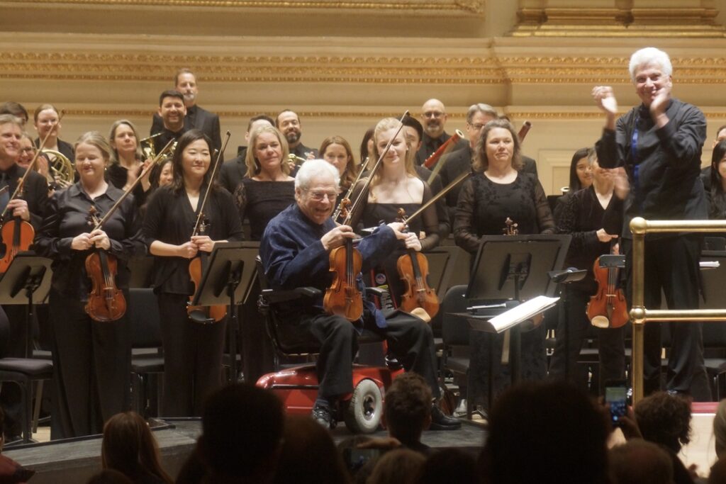 Itzhak Perlman with Peter Oundjian and the Colorado Symphony, Carnegie Hall, 2/1/26