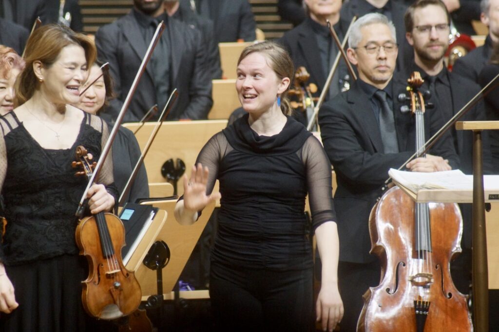 Mirga Gražinytė-Tyla with the NY Philharmonic