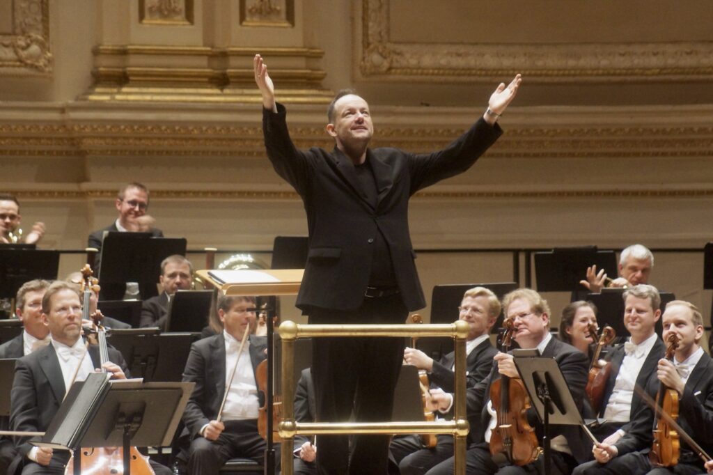 Andris Nelsons with the Vienna Philharmonic at Carnegie Hall