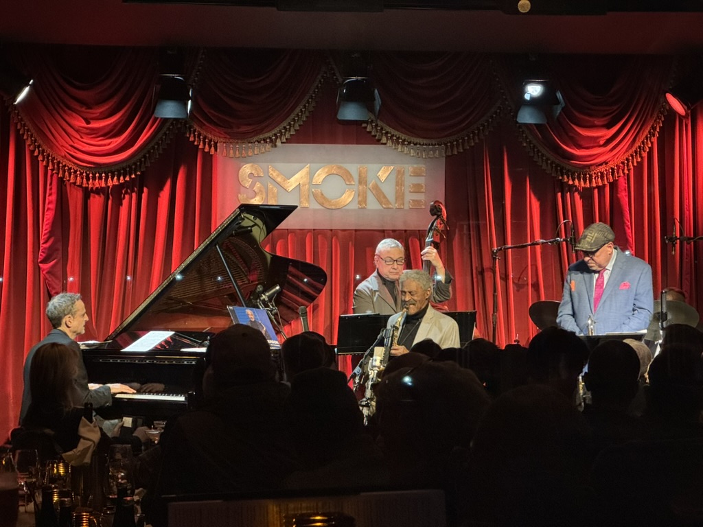 Charles mcpherson quintet onstage at Smoke march 2026