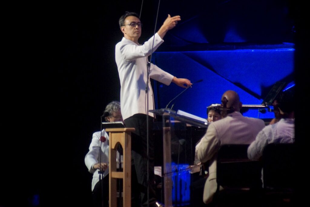 Ken-David Masur conducting the Boston Pops at Tanglewood, 8/15/126