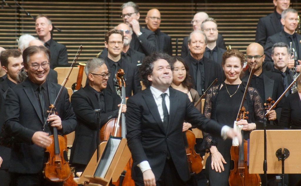 Gustavo Dudamel with the New York Philharmonic, 9/18/26